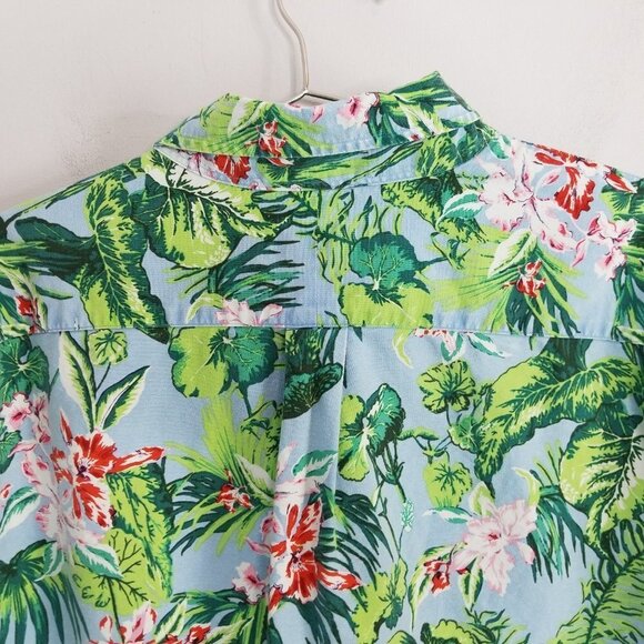 RALPH LAUREN Slim Fit Tropical Button Down Shirt - Picture 5 of 7